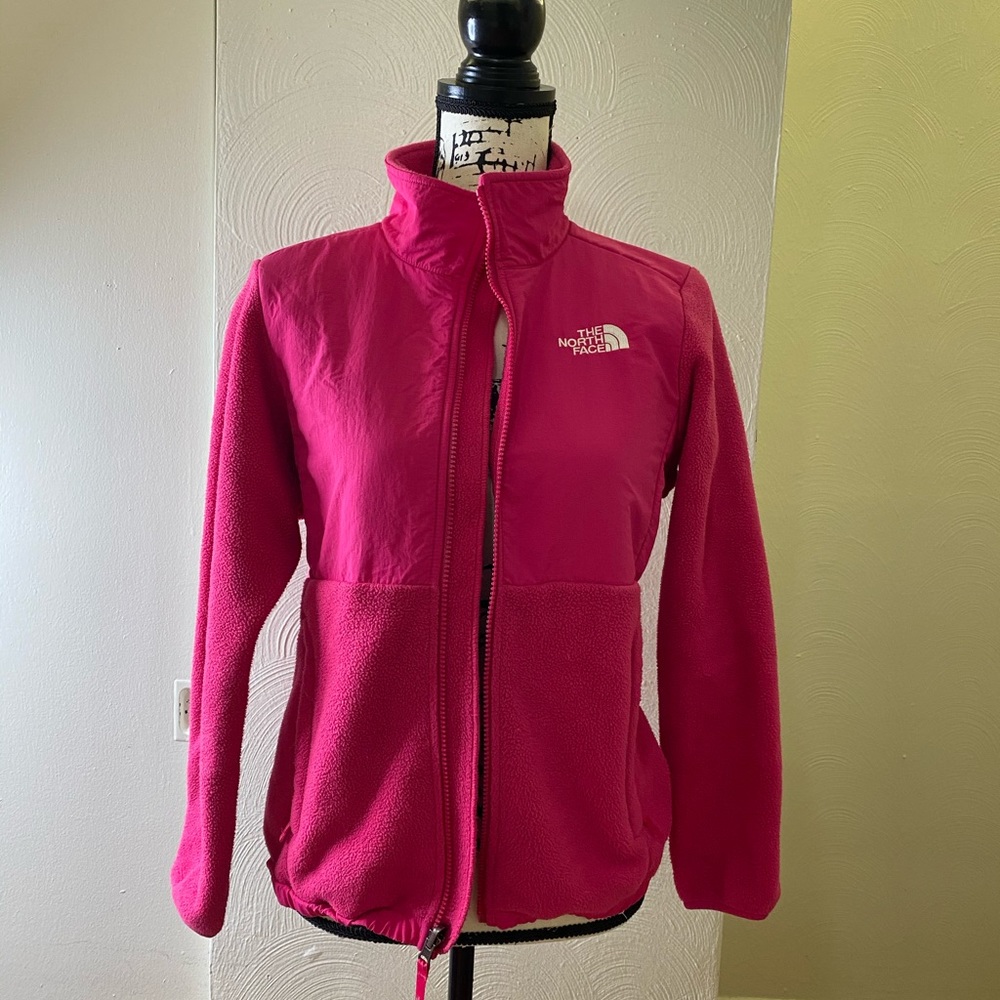 North Face Pink Denali Jacket
